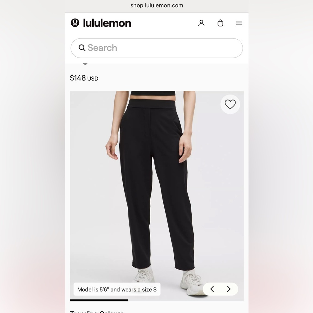 Women’s Lululemon dress pants